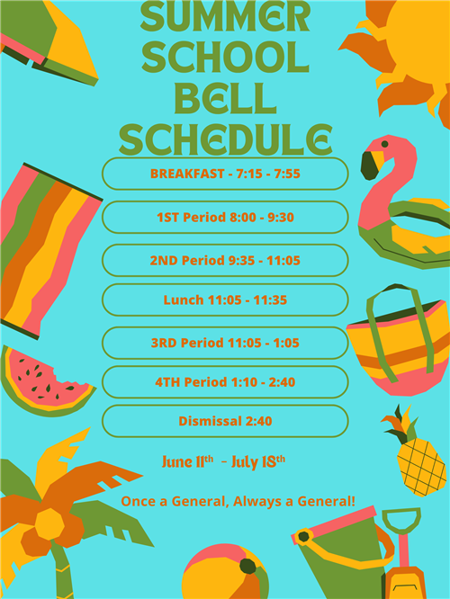 Bell Schedule